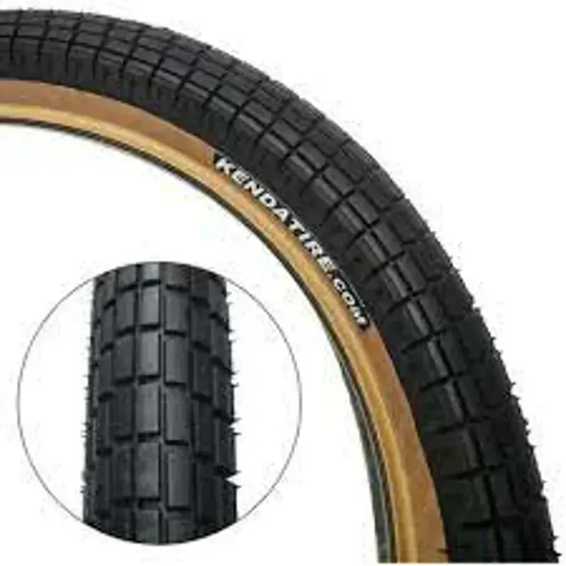 Kenda Coupe K1131 20x2.10in Freestyle Tire in Black/Skin Wall