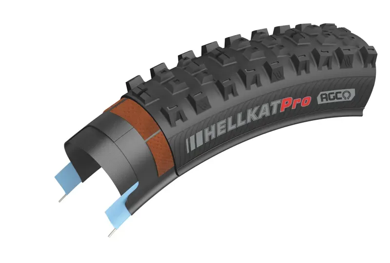 Kenda Hellkat K1201 Fld. 27.5x2.60-inch Dual Protection Tire in Black-1