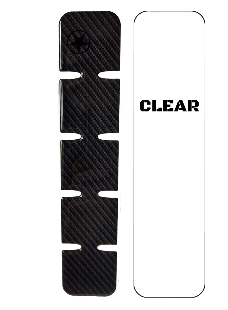 Module Tough Dome Flex Shield Carbon Downtube Protector Kit in Black