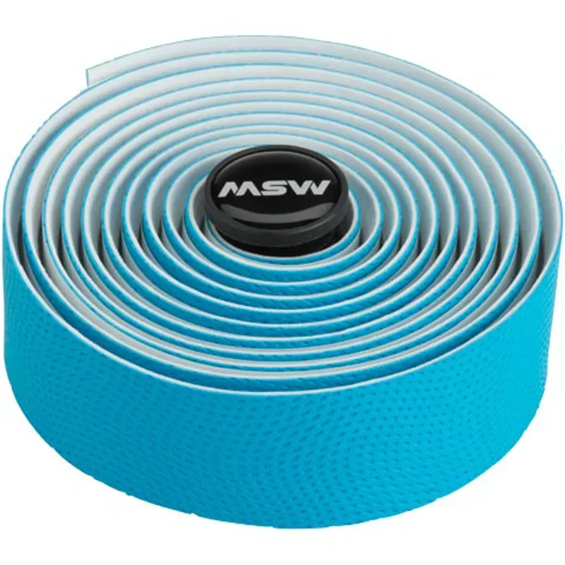 MSW HBT-210 Anti-Slip Gel Bar Tape in Blue