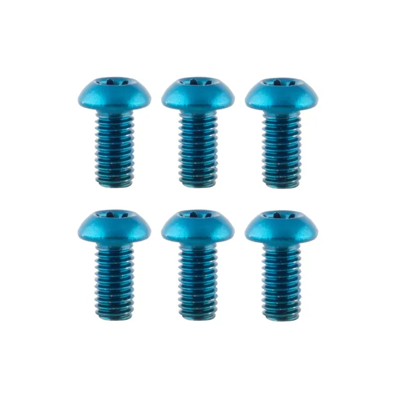Origin8 M5x10 Torx Disk Rotor Bolts in Blue