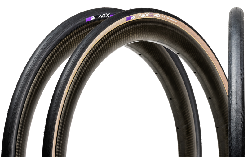 Panaracer Agxero 700x25c TLR Folding Tire in Black/Black