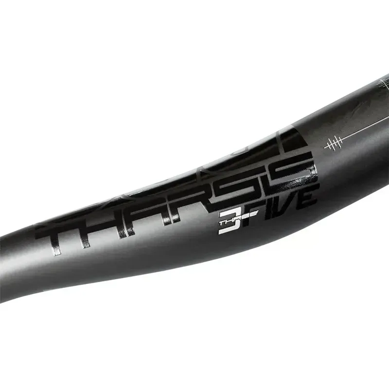 Pro Tharsis 3Five 800mm Carbon Riser Handlebar in Black-1