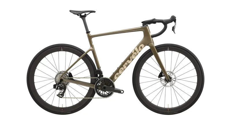 Cervelo Caledonia Force AXS Carbon Road Bike 48 - Mocha