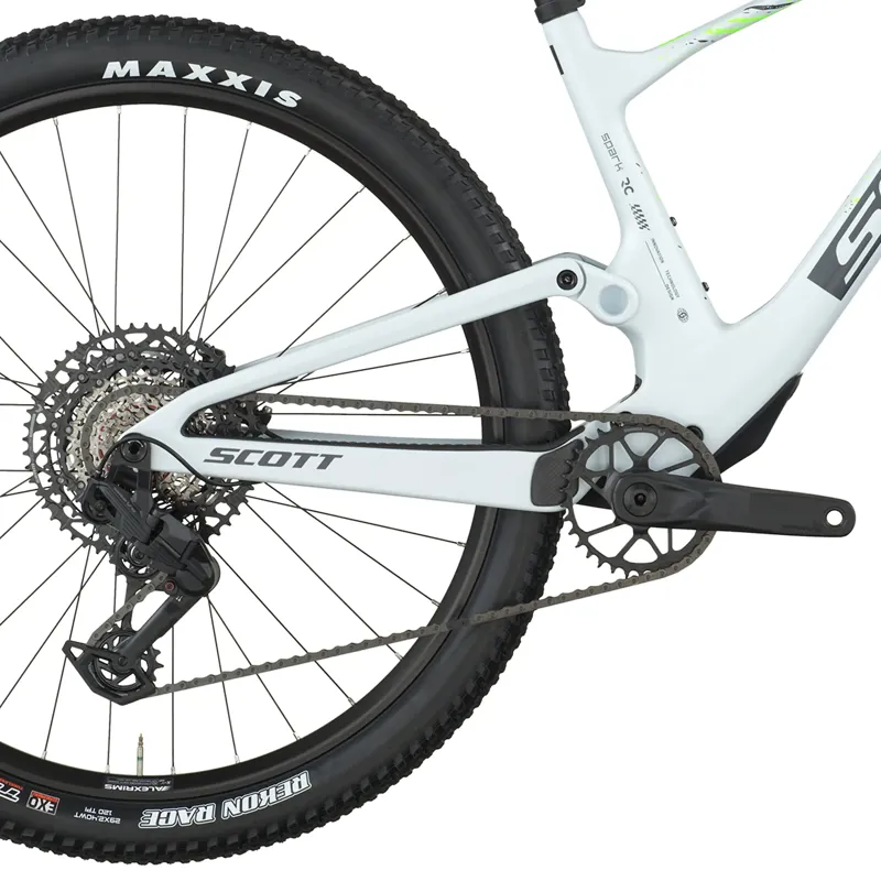 Scott Spark RC Comp Mountain Bike Large - Cumulus White-3