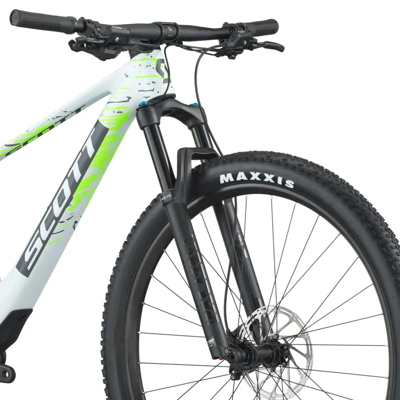 Scott Spark RC Comp Mountain Bike Large - Cumulus White-4