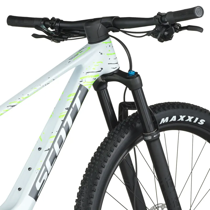 Scott Spark RC Comp Mountain Bike Large - Cumulus White-5