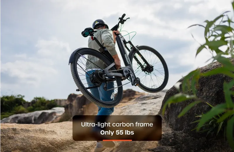Urtopia Fusion GT Carbon E-Bike Medium - Black-9