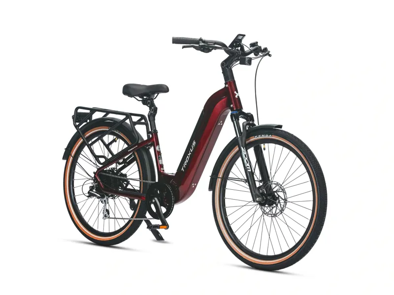 Troxus Usa Trax Plus 500/15 Step-Thru Medium - Metallic Red-1