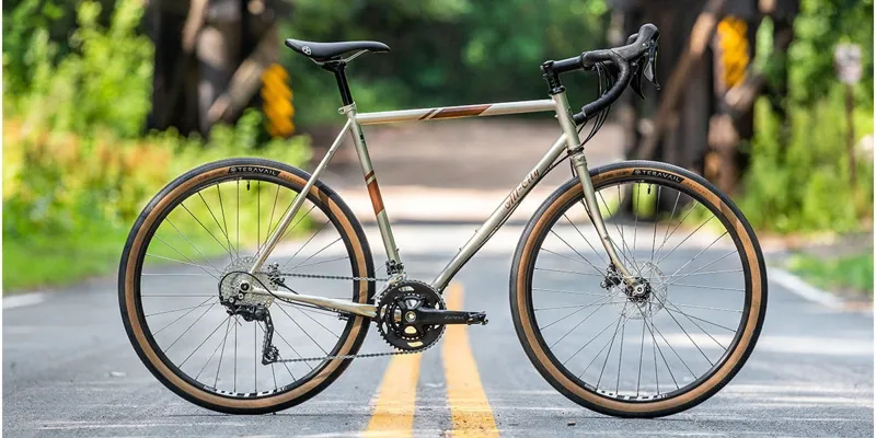 All-City Space Horse Steel Road Bike Med 52cm - Champagne-2