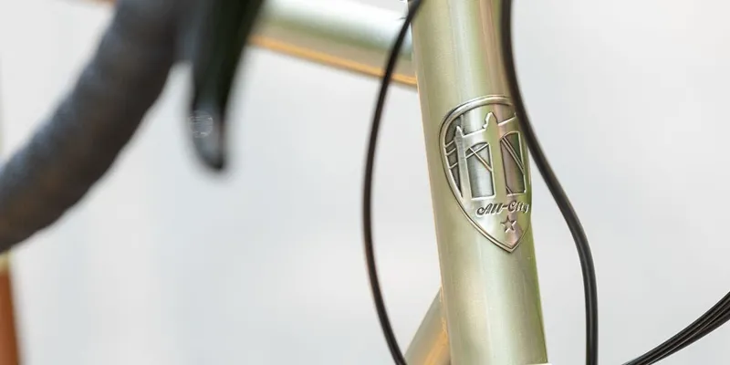 All-City Space Horse Steel Road Bike Med 52cm - Champagne-3