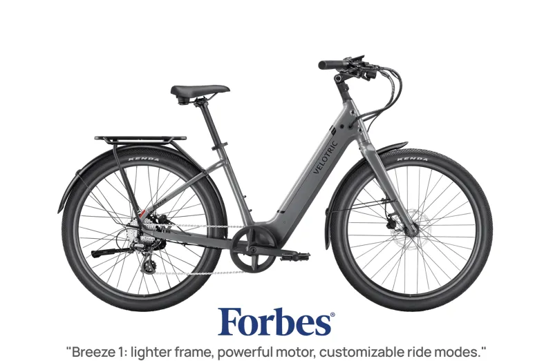 Velotric Breeze 1 Step-Through Cruiser Ebike Large - Slate Gray-1