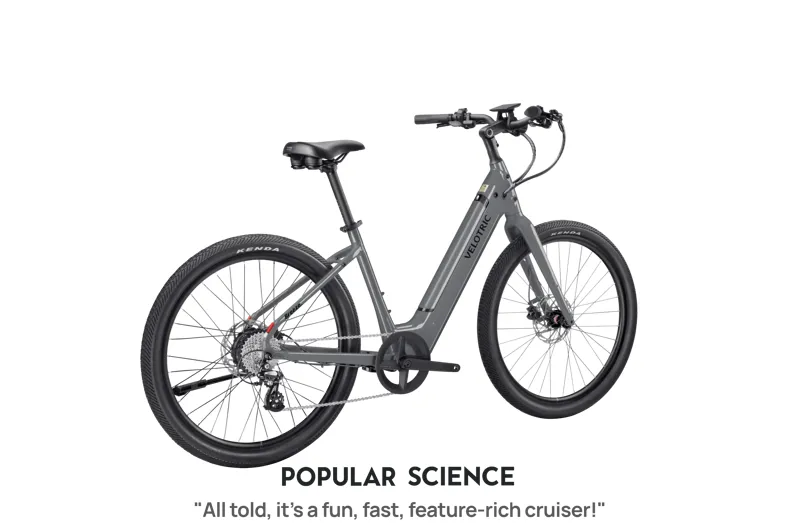 Velotric Breeze 1 Step-Through Cruiser Ebike Large - Slate Gray-3