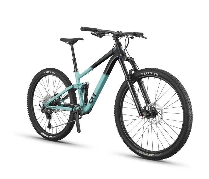 GT Bicycles Zaskar FS Comp 29 Mountain Bike Small - Sea Green-1