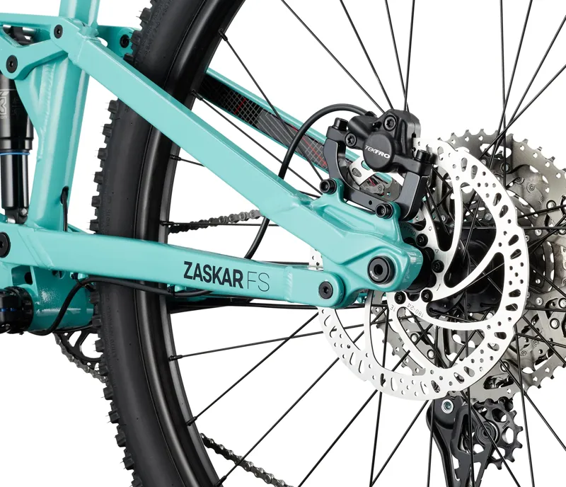 GT Bicycles Zaskar FS Comp 29 Mountain Bike Small - Sea Green-7