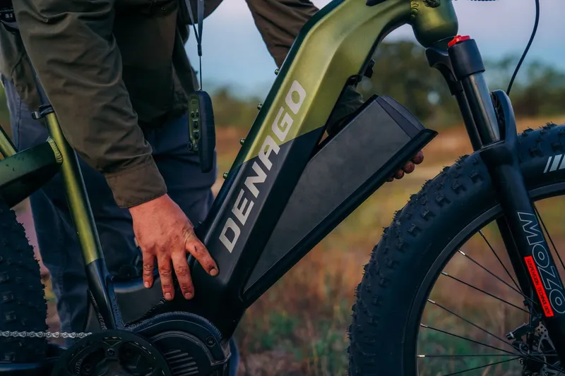 Denago Hunting 1 eMTB Mountain eBike L/XL - Green/Black-5