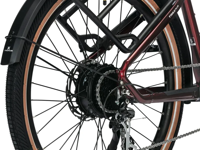 Troxus Usa Trax Plus 500/15 Step-Thru Medium - Metallic Red-6