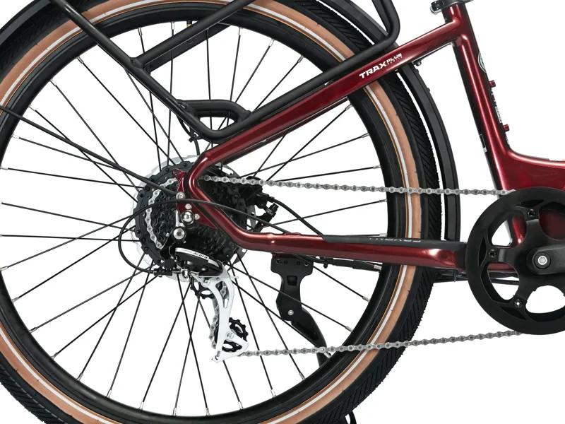 Troxus Usa Trax Plus 500/15 Step-Thru Medium - Metallic Red-5