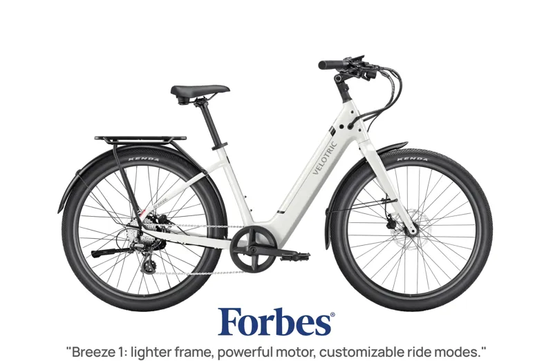 Velotric Breeze 1 Step-Through Cruiser Ebike Regular - White