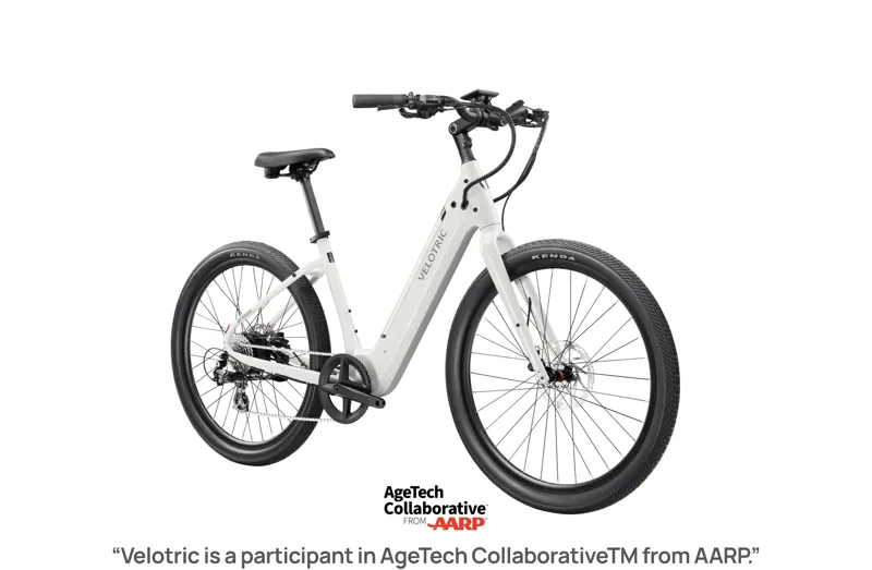 Velotric Breeze 1 Step-Through Cruiser Ebike Regular - White-1