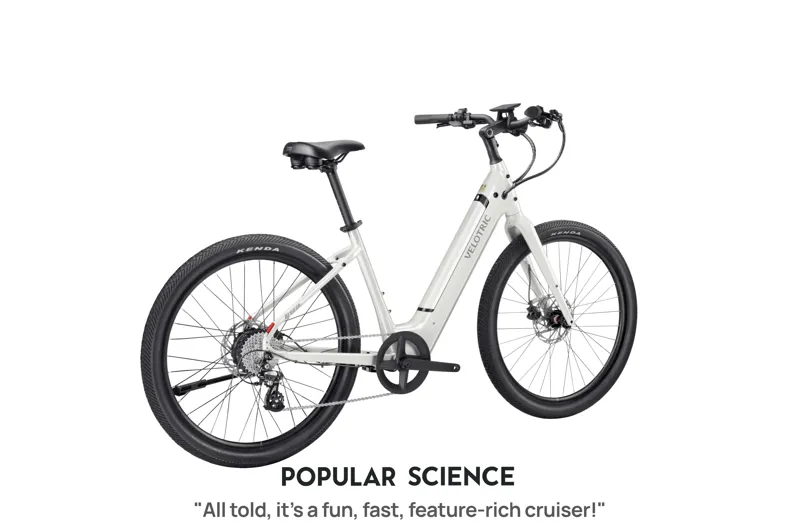 Velotric Breeze 1 Step-Through Cruiser Ebike Regular - White-2