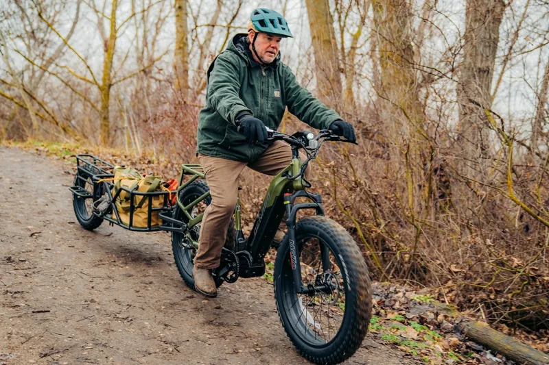Denago Hunting 1 eMTB Mountain eBike L/XL - Green/Black-12