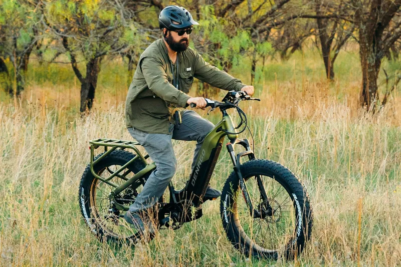 Denago Hunting 1 eMTB Mountain eBike L/XL - Green/Black-7