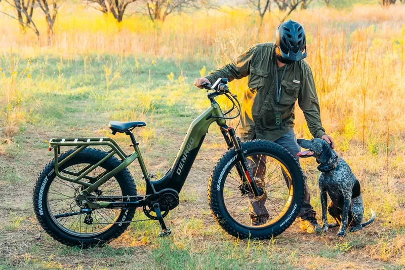 Denago Hunting 1 eMTB Mountain eBike L/XL - Green/Black-6