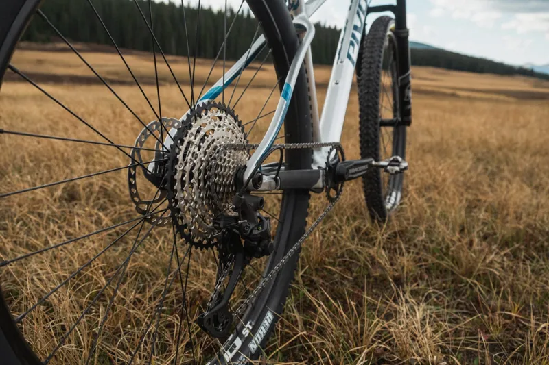 Pivot Cycles LES SL Ride SLX/XT Large - Silver Bullet-2