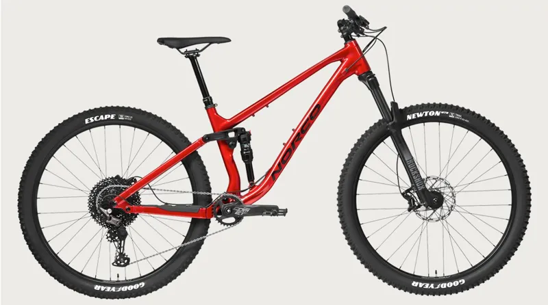 Norco Fluid FS A4 Mountain Bike - Red/Black