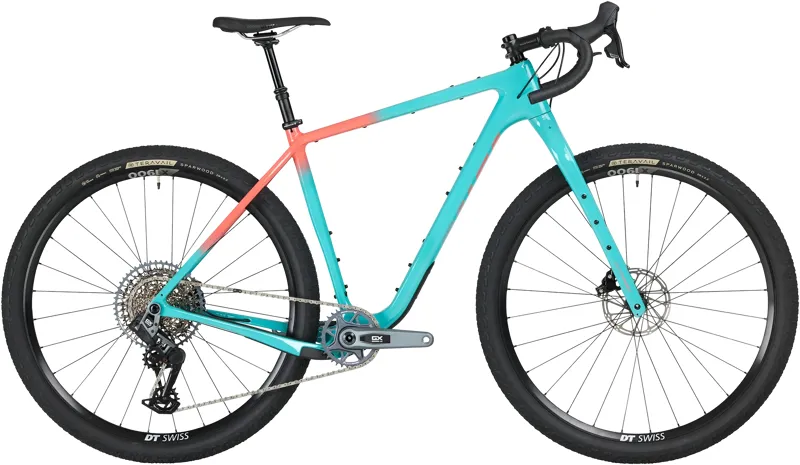 Salsa Cutthroat C Rival GX AXS Transmission Bike 29 Carbon - Teal Fade