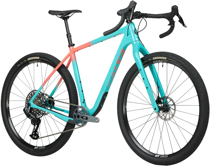 Salsa Cutthroat C Rival GX AXS Transmission Bike 29 Carbon - Teal Fade-1