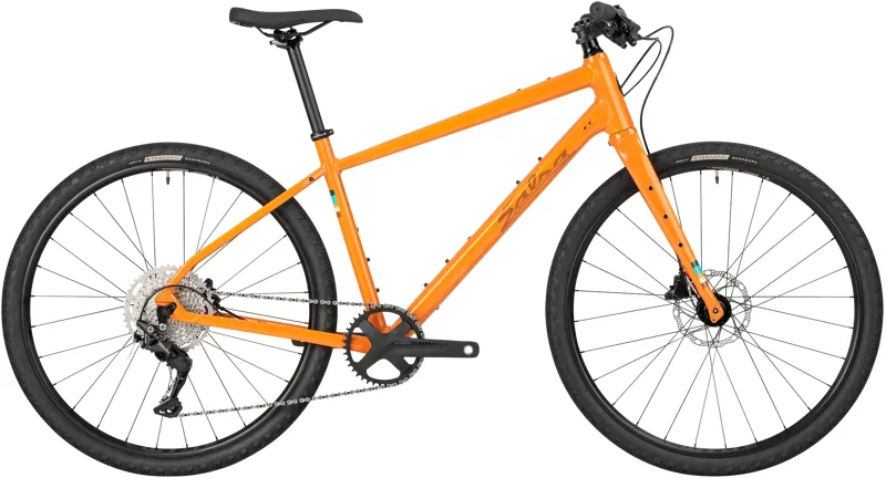 Salsa Journeyer 2.1 Flat Bar Deore 10 650b Aluminum Bike 650b - Orange