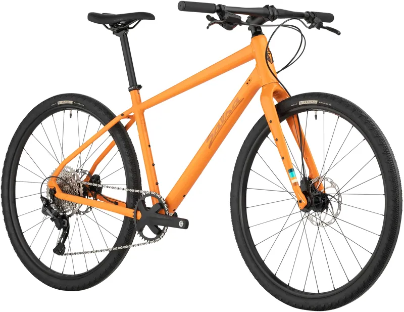 Salsa Journeyer 2.1 Flat Bar Deore 10 650b Aluminum Bike 650b - Orange-1