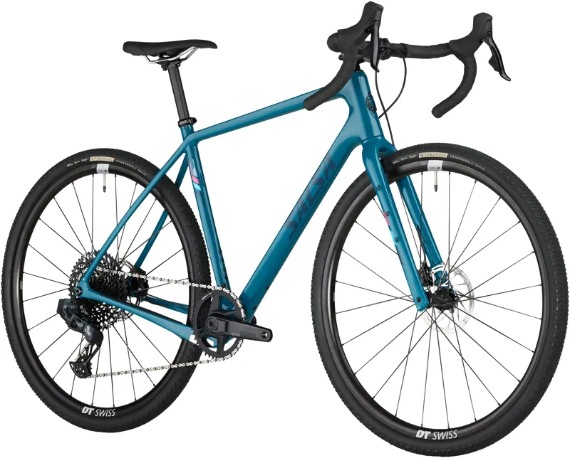 Salsa Warbird C GX Eagle AXS Carbon Bike 700c - Blue-1