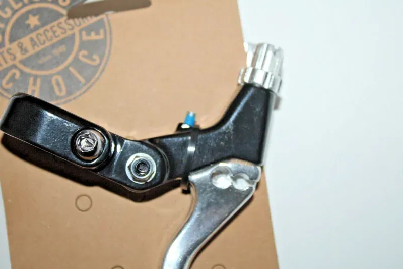 Promax BL-42 MTB 2-Finger V-Brake Levers in Black/Silver-6
