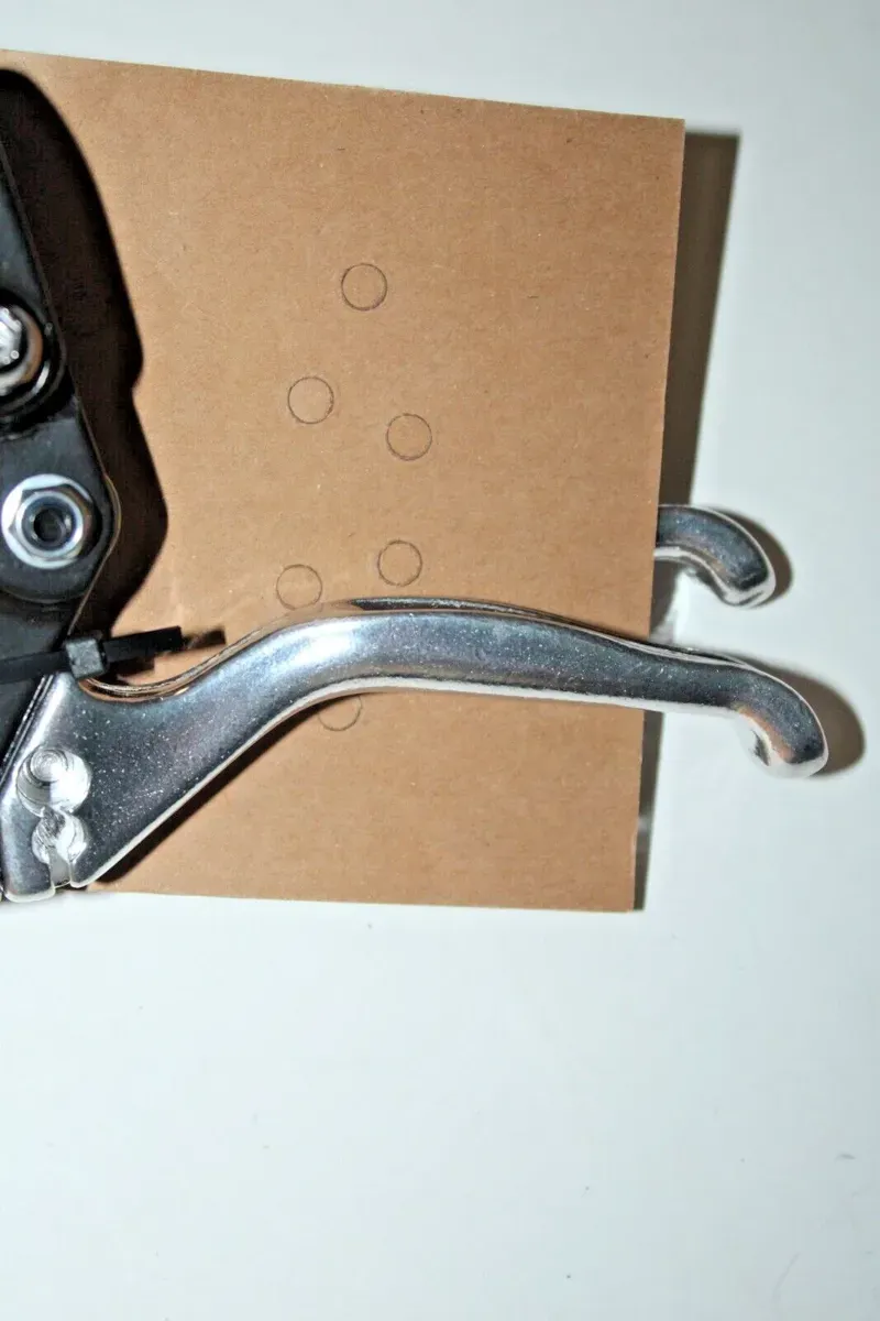 Promax BL-42 MTB 2-Finger V-Brake Levers in Black/Silver-9