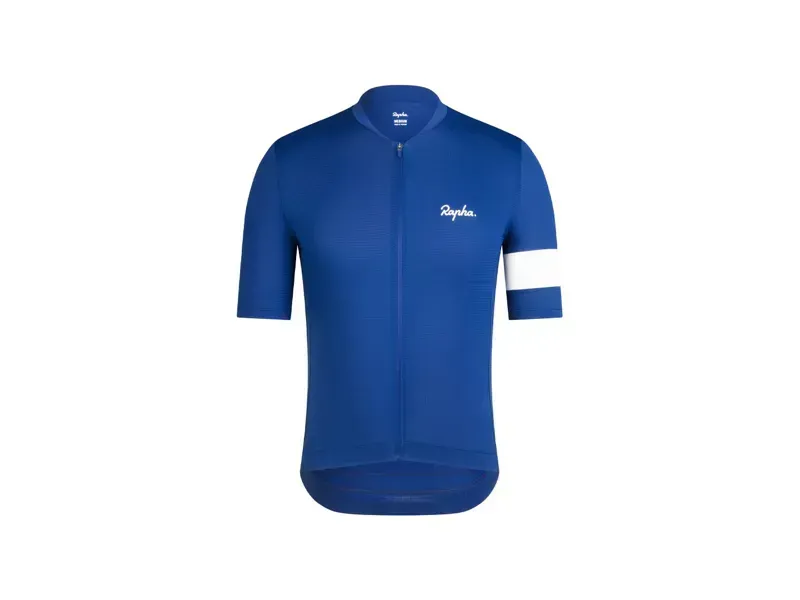 Rapha Core Lightweight Cycling Jersey in Navy/White