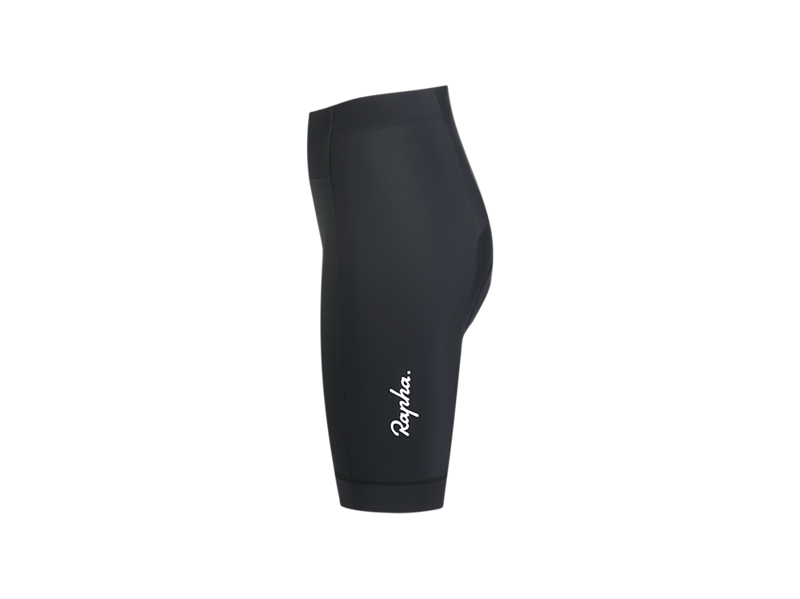 Rapha Women's Core Cycling Shorts in Black/White-2
