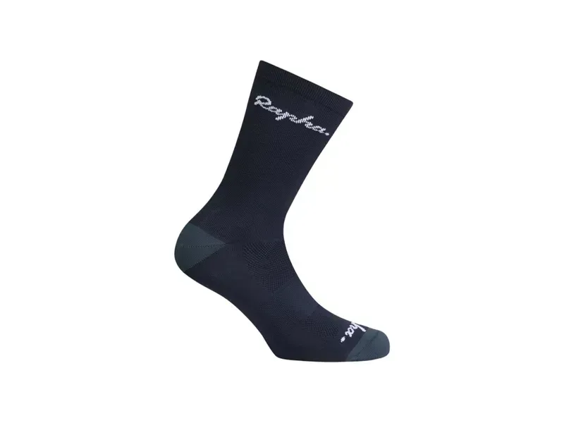 Rapha Logo Cycling Sock in Dark Navy/Black