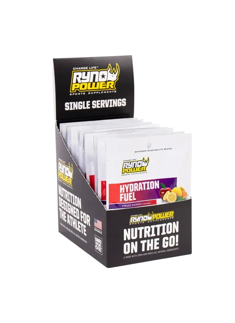 Ryno Power 45g Hydration Fuel Drink Mix - Fruit Punch-1