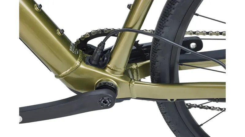 Salsa Confluence Drop Bar Apex 1 700c Al. E-Bike in Avocado Green-10