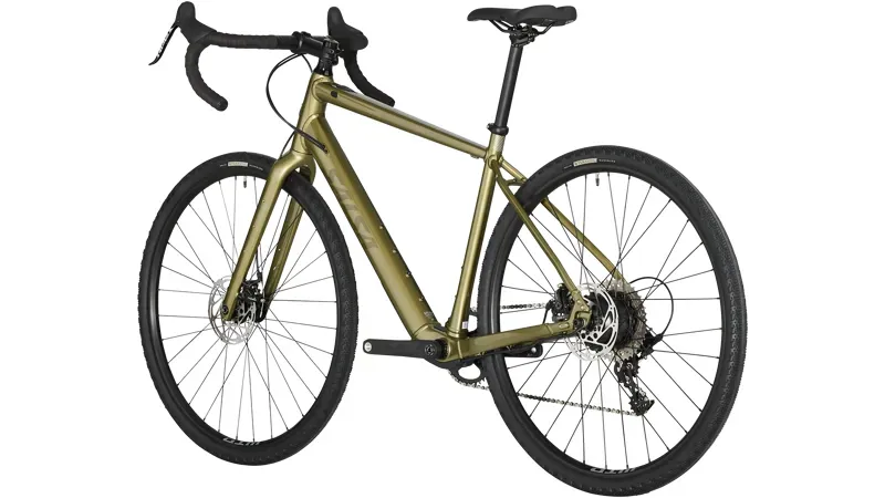 Salsa Confluence Drop Bar Apex 1 700c Al. E-Bike in Avocado Green-2