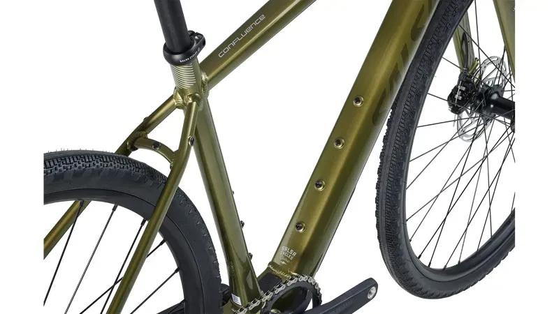 Salsa Confluence Drop Bar Apex 1 700c Al. E-Bike in Avocado Green-6