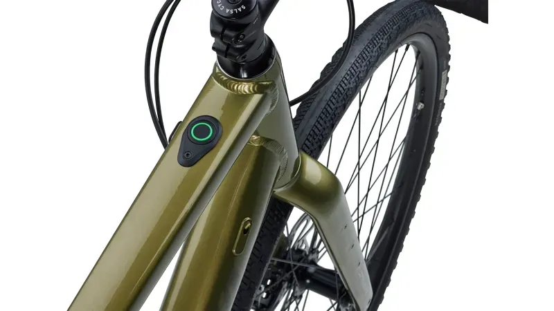 Salsa Confluence Drop Bar Apex 1 700c Al. E-Bike in Avocado Green-7