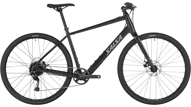 Salsa Confluence Flat Bar Altus 1x9 Ebike Black Medium