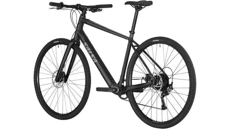 Salsa Confluence Flat Bar Altus 1x9 Ebike Black Medium-2