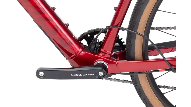 Salsa Confluence Flat Bar ESSA 8 Aluminum eBike 700c in Canyon Red-8