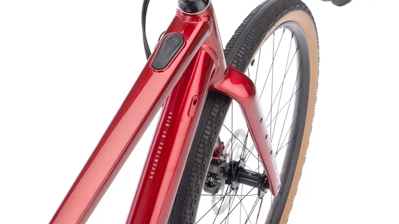 Salsa Confluence Flat Bar ESSA 8 Aluminum eBike 700c in Canyon Red-9