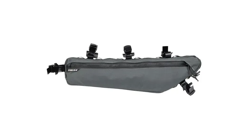 Salsa EXP Series Cholla Size 4 Half-Frame Bag in Gray